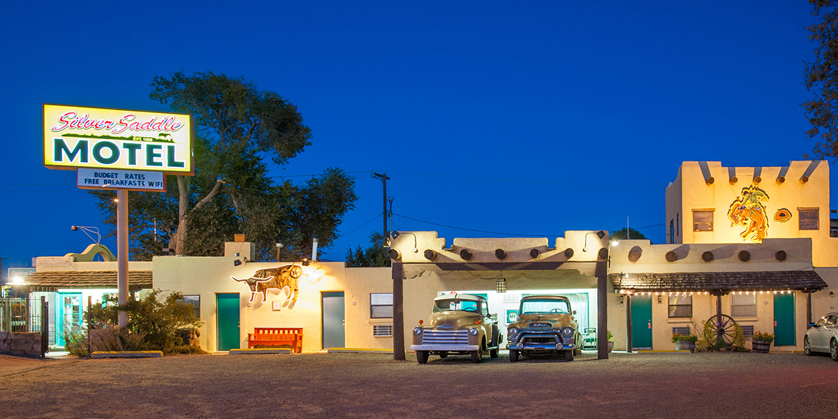 The Silver Saddle Motel now The Mystic Santa Fe